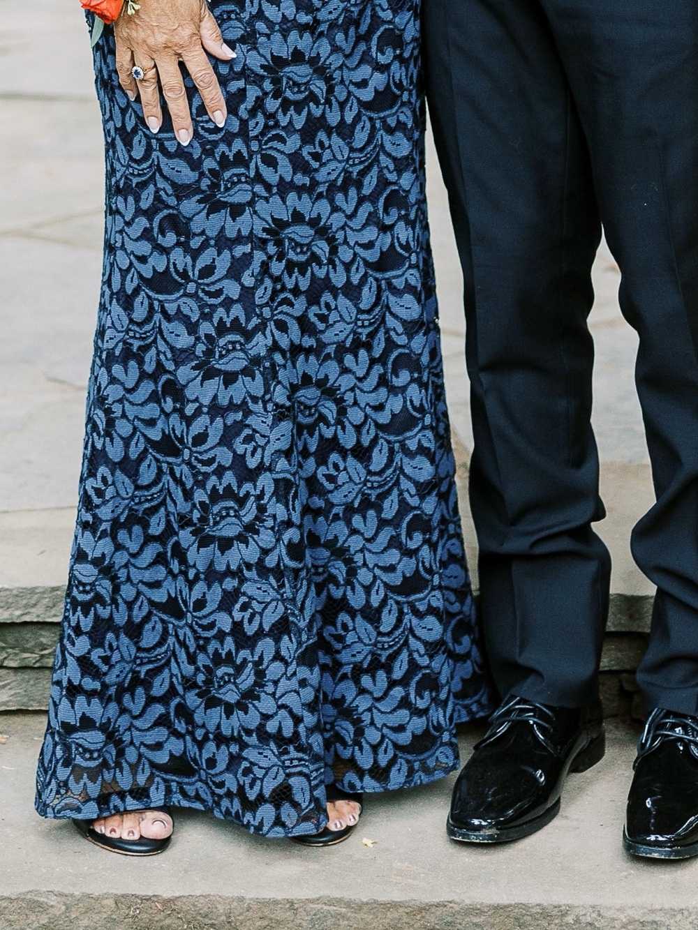 Eliza J Scalloped Lace Gown - Picture 8 of 8